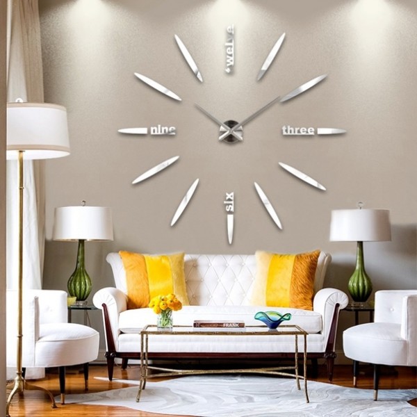 30 Large Wall Clocks That Don T, Big Clocks For Living Room