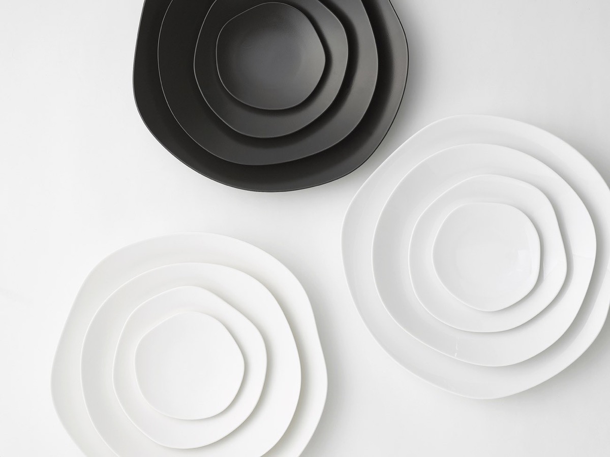 modern minimalist plates