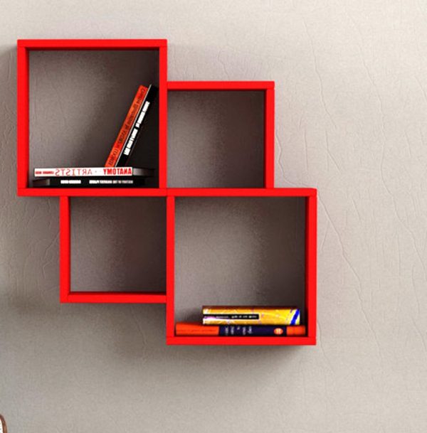 31 Unique Wall Shelves That Make Storage Look Beautiful - Book Shelves Wall Mounted Designs