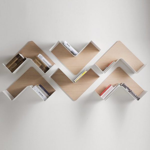 Unique Wall Shelves That Make Storage, Floating Book Shelves Ideas