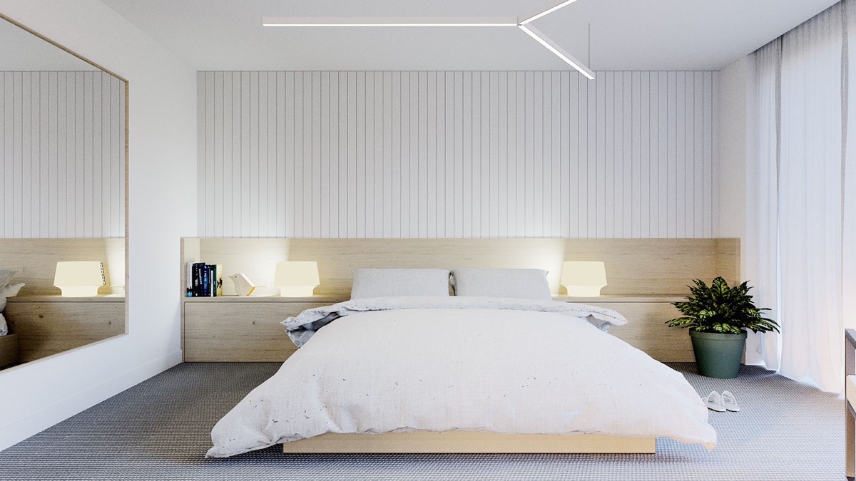 20 Light White Bedrooms For Rest And Relaxation