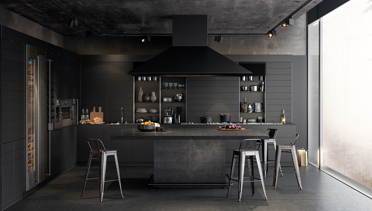 20 Stunning Black Kitchens That Tempt You To Go Dark For Your Next ...