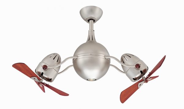 50 Unique Ceiling Fans To Really, Double Headed Ceiling Fan