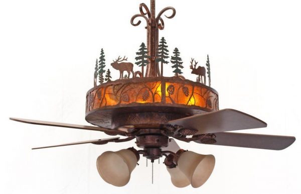 50 Unique Ceiling Fans To Really, Rustic Cottage Ceiling Fans
