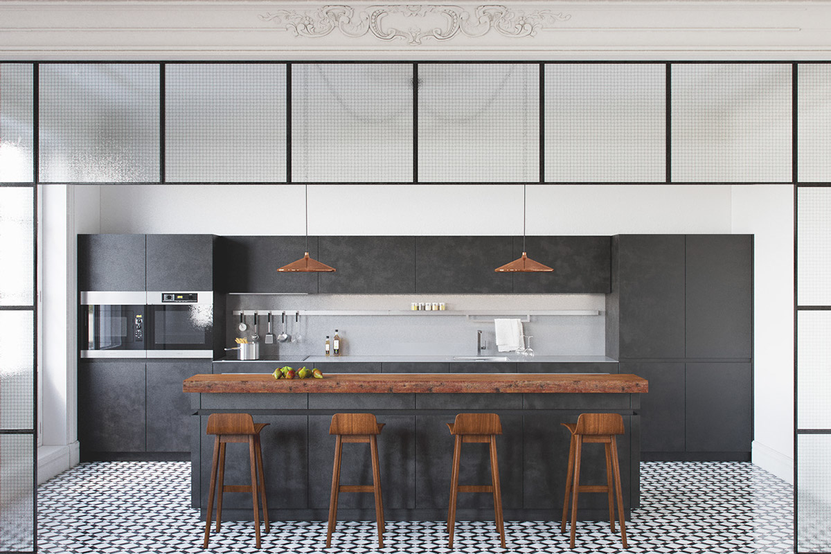 20 Gorgeous Grey Kitchens
