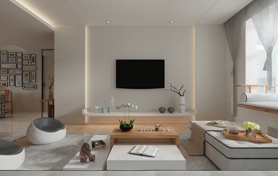 A Beautiful 2 Bedroom Modern Chinese House With Zen Elements Includes 3d Floor Plan