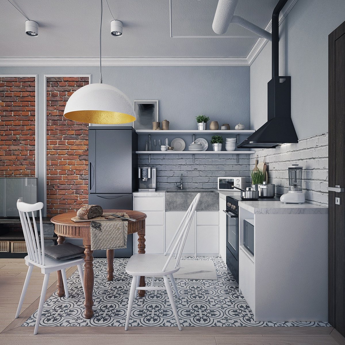scandinavian interior kitchen grey designing scandi light twist budget kitchens