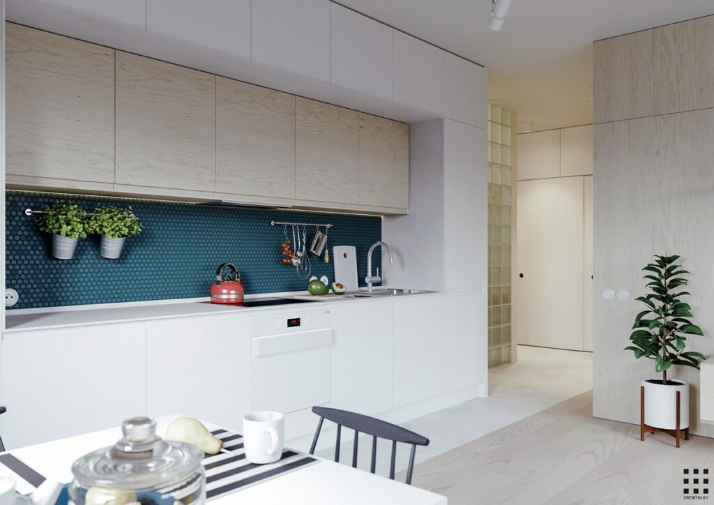 A Scandinavian Style Apartment Perfect For a Small Family