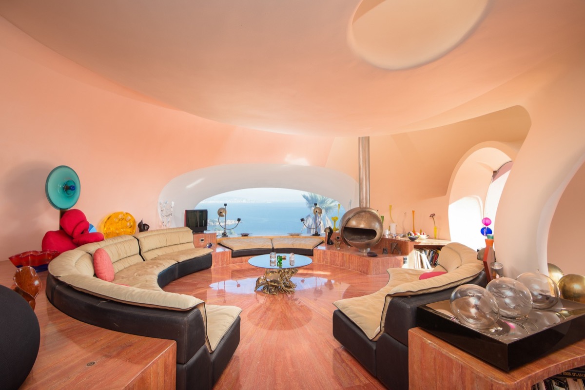 Take A Tour Of Pierre Cardin's $300 Million-Pound Bubble Mansion