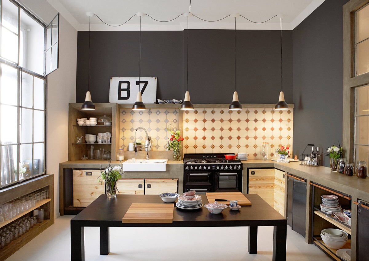 18 Industrial Style Kitchens That Will Make You Fall In Love