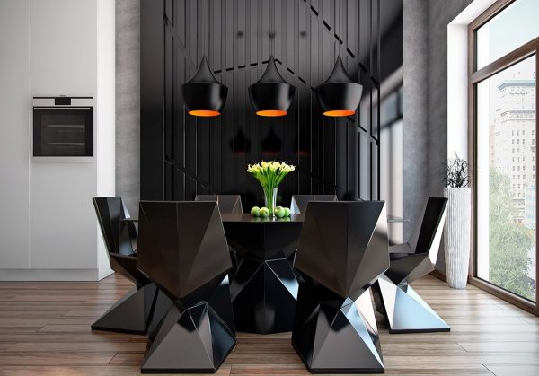 50 Modern Dining Chairs To Set Your, Geometric Dining Chairs