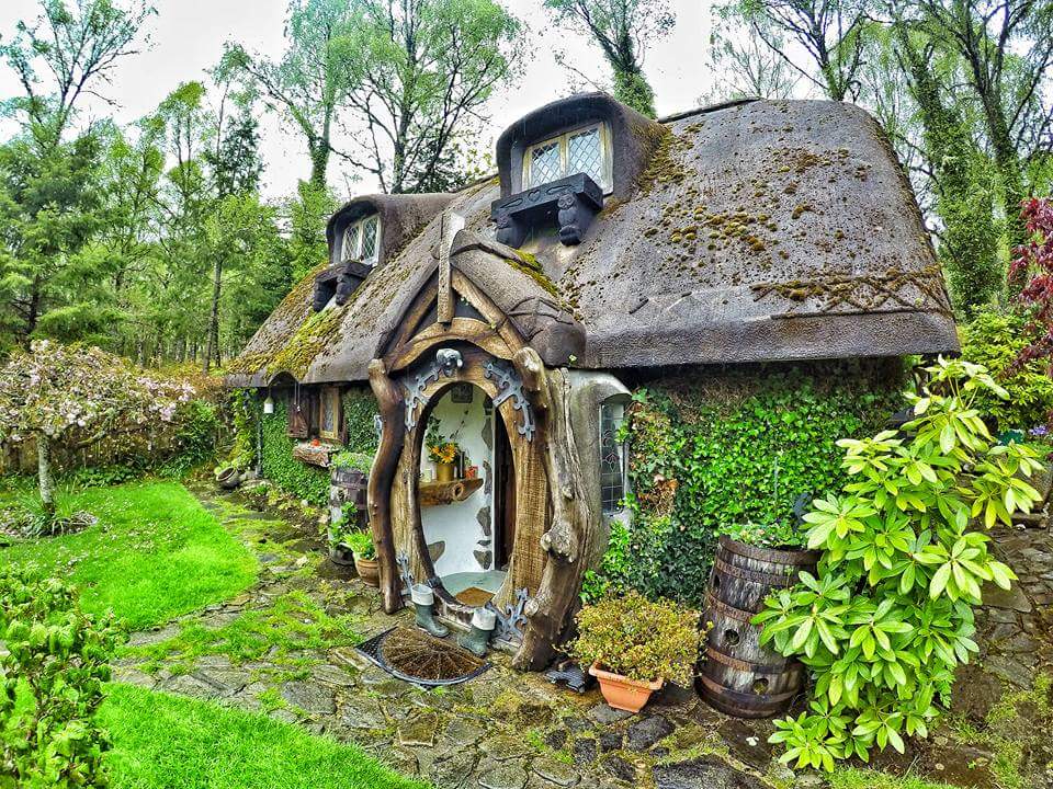 A Gorgeous Real World Hobbit House In, Hobbit House Floor Plans