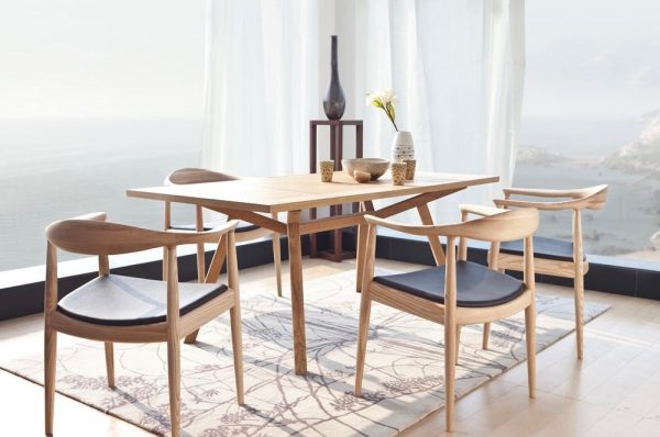 50 Modern Dining Chairs To Set Your, Wood Kitchen Chairs With Arms