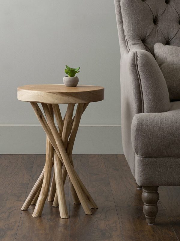 50 Unique End Tables That Add The, Small Round Reading Table