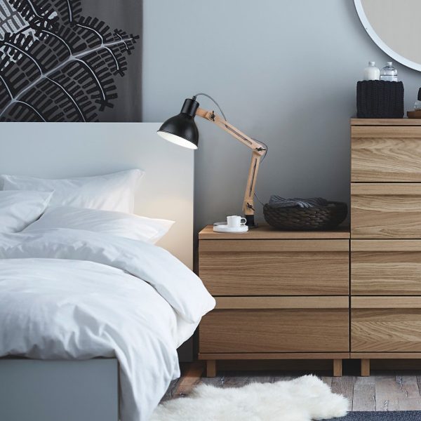 50 Uniquely Cool Bedside Table Lamps, What Size Should Nightstand Lamps Be