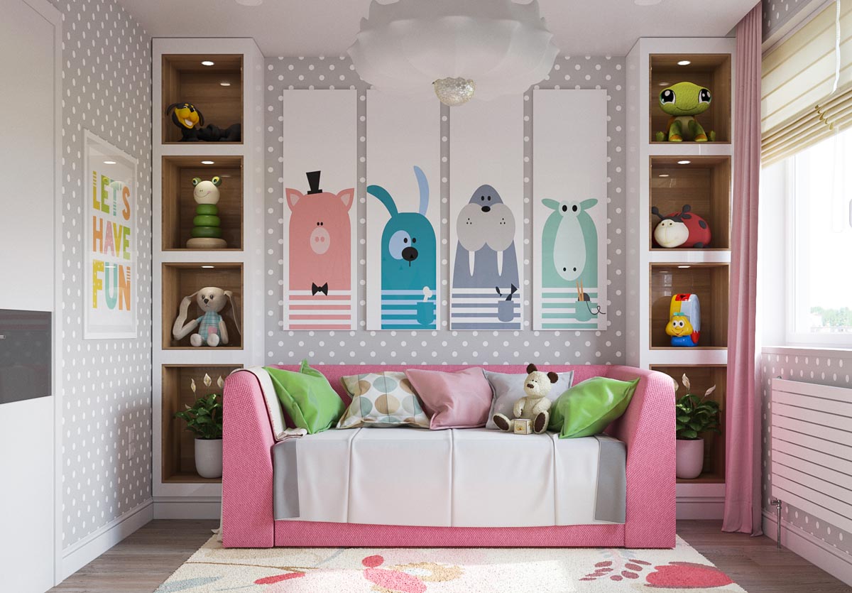 7 Beautiful Examples To Help You Design A Room For A Young Girl