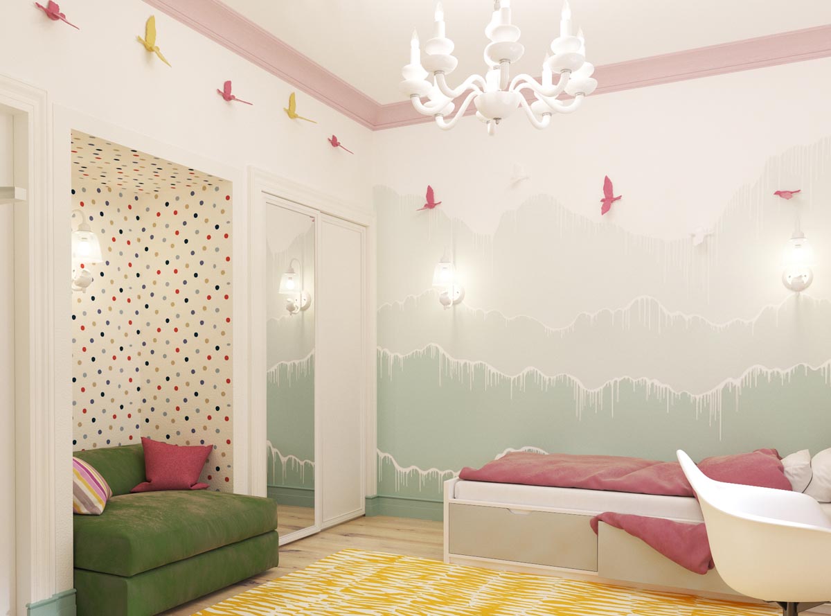 7 Beautiful Examples To Help You Design A Room For A Young Girl