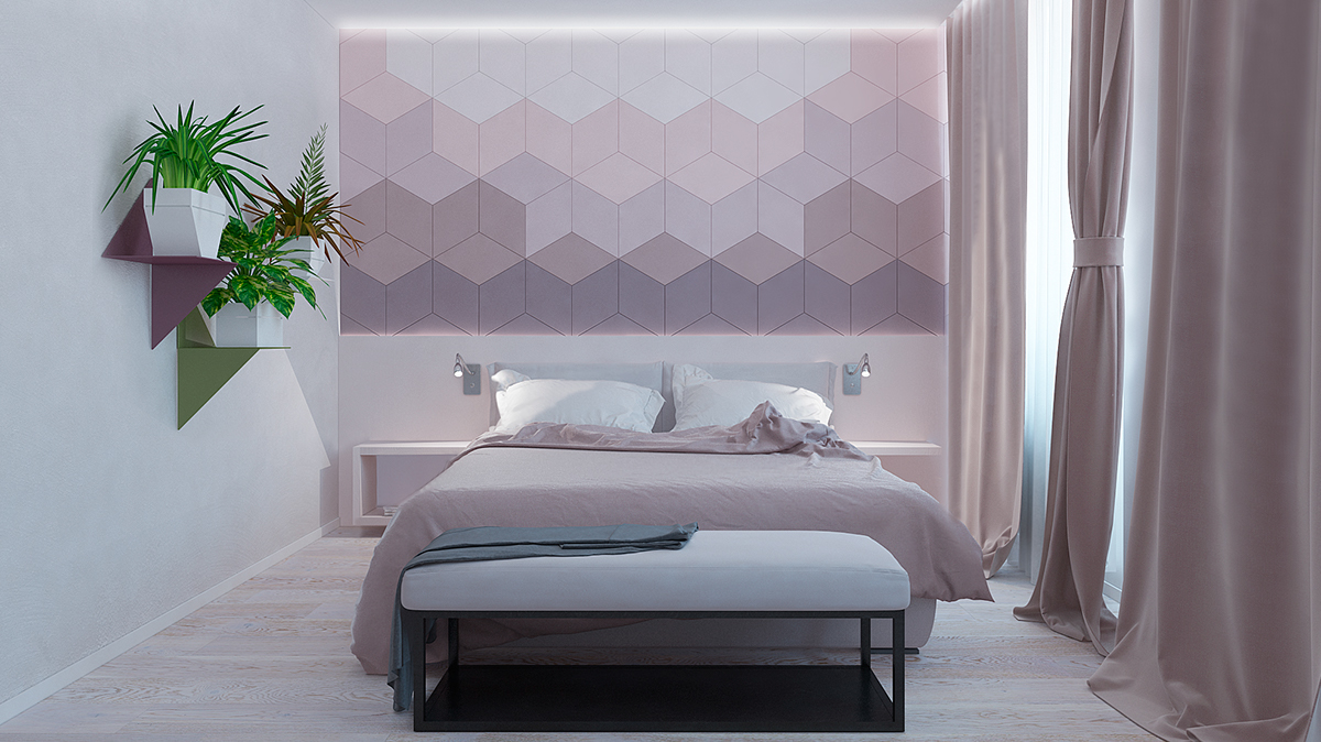 44 awesome accent wall ideas for your bedroom