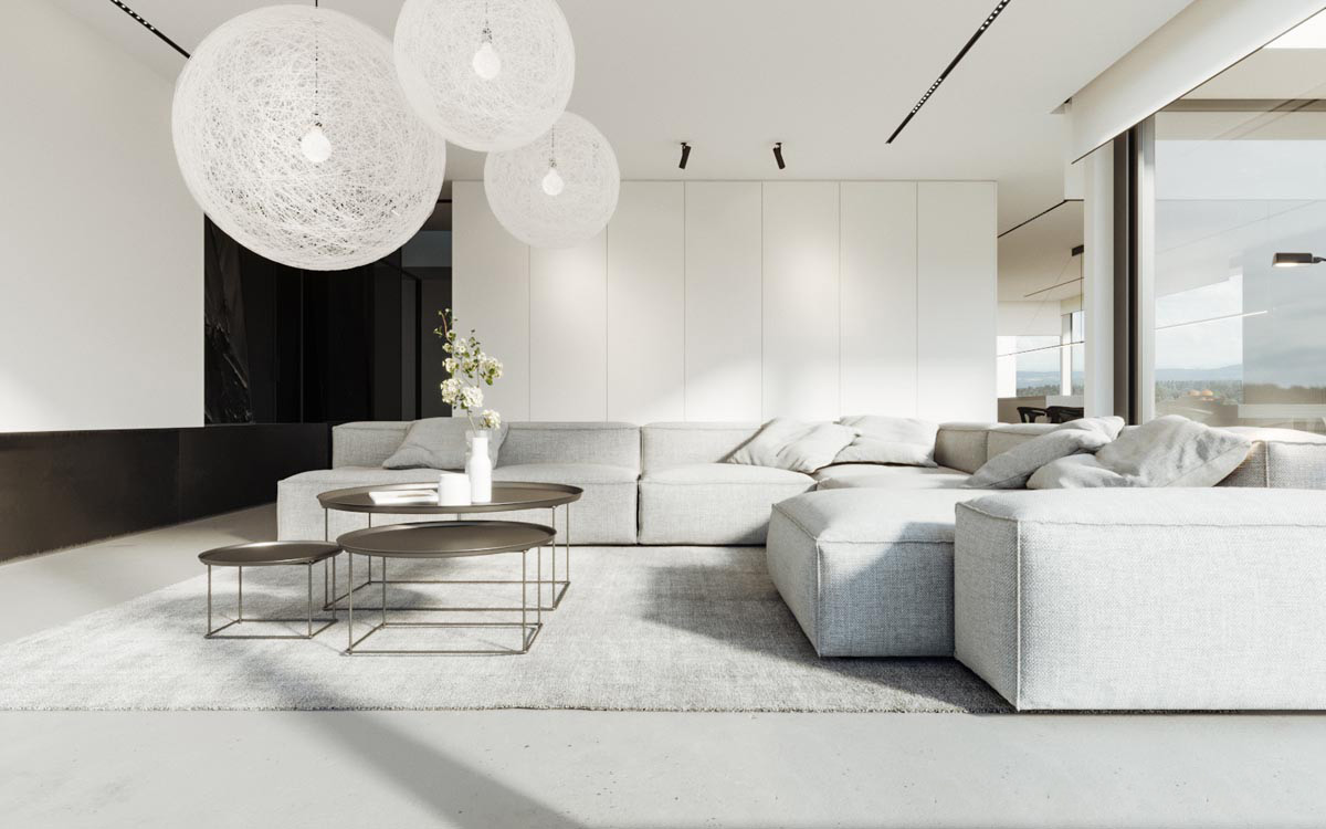 40 Minimalist Living Rooms That Find Substance in Simplicity
