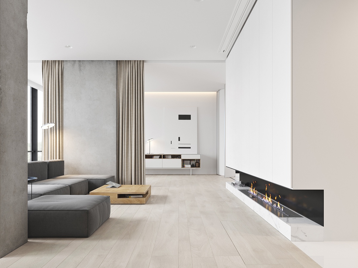 40 Gorgeously Minimalist Living Rooms That Find Substance 