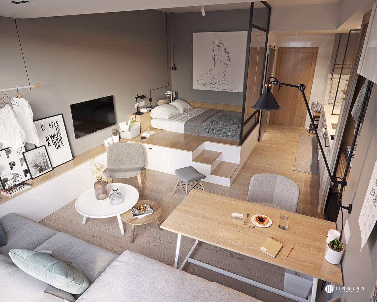 Best Interior Design For Studio Apartment - BEST HOME DESIGN IDEAS