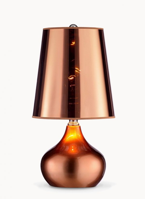 36 Cool Copper Table Lamps To Warm Up, Copper Side Table Lamp