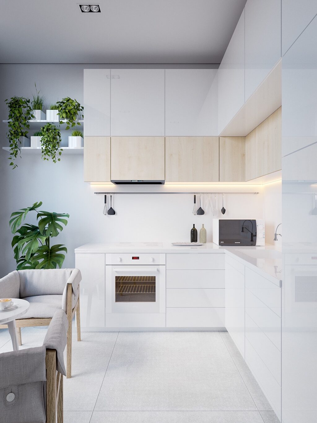 40 Minimalist Kitchens to Get Super Sleek Inspiration
