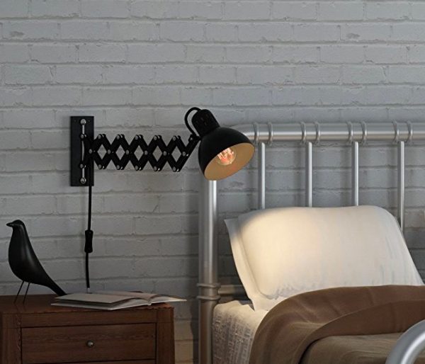 Swing Arm Wall Lamps And Sconces, Accordion Swing Arm Lamp