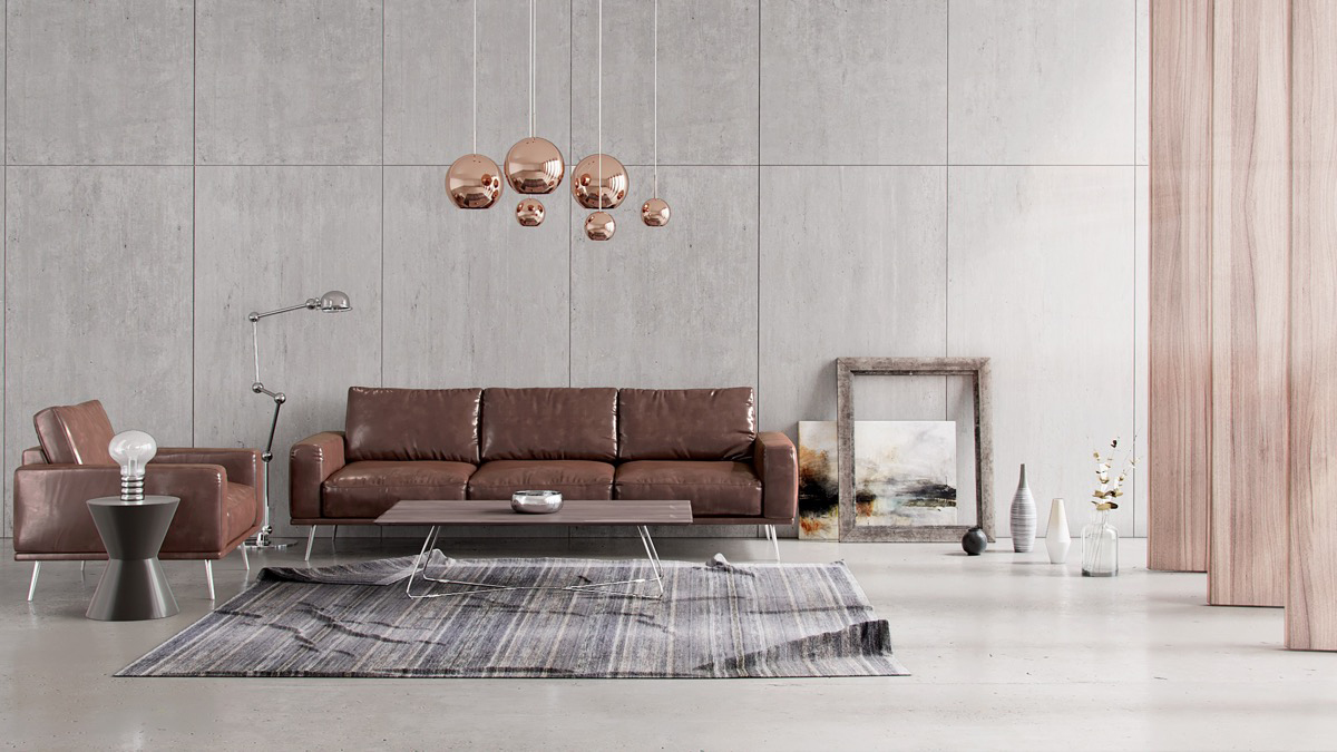 Living Rooms With Brown Sofas Tips, Area Rugs That Go With Brown Leather Furniture