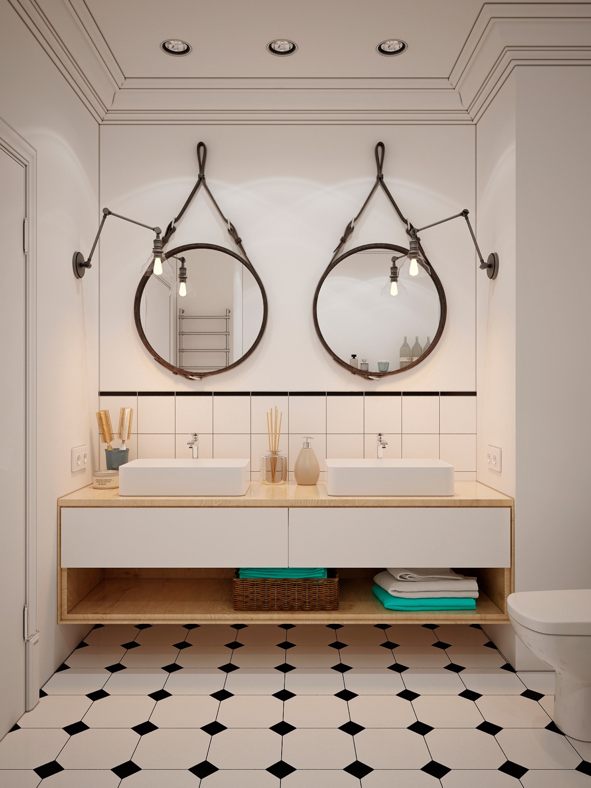 40 Double Sink Bathroom Vanities, Smallest Double Vanity