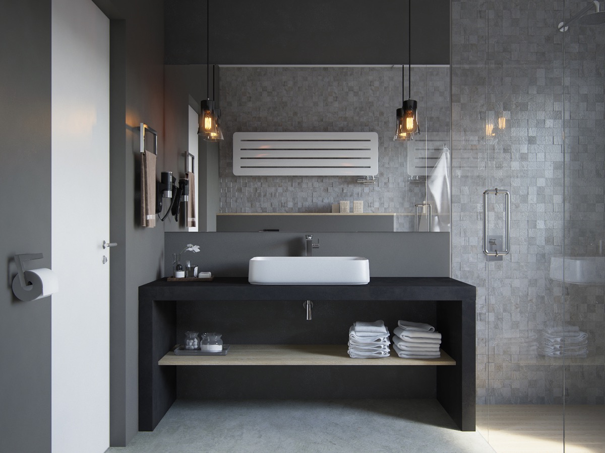 40 Modern Bathroom Vanities That, Modern Bath Vanity Sink