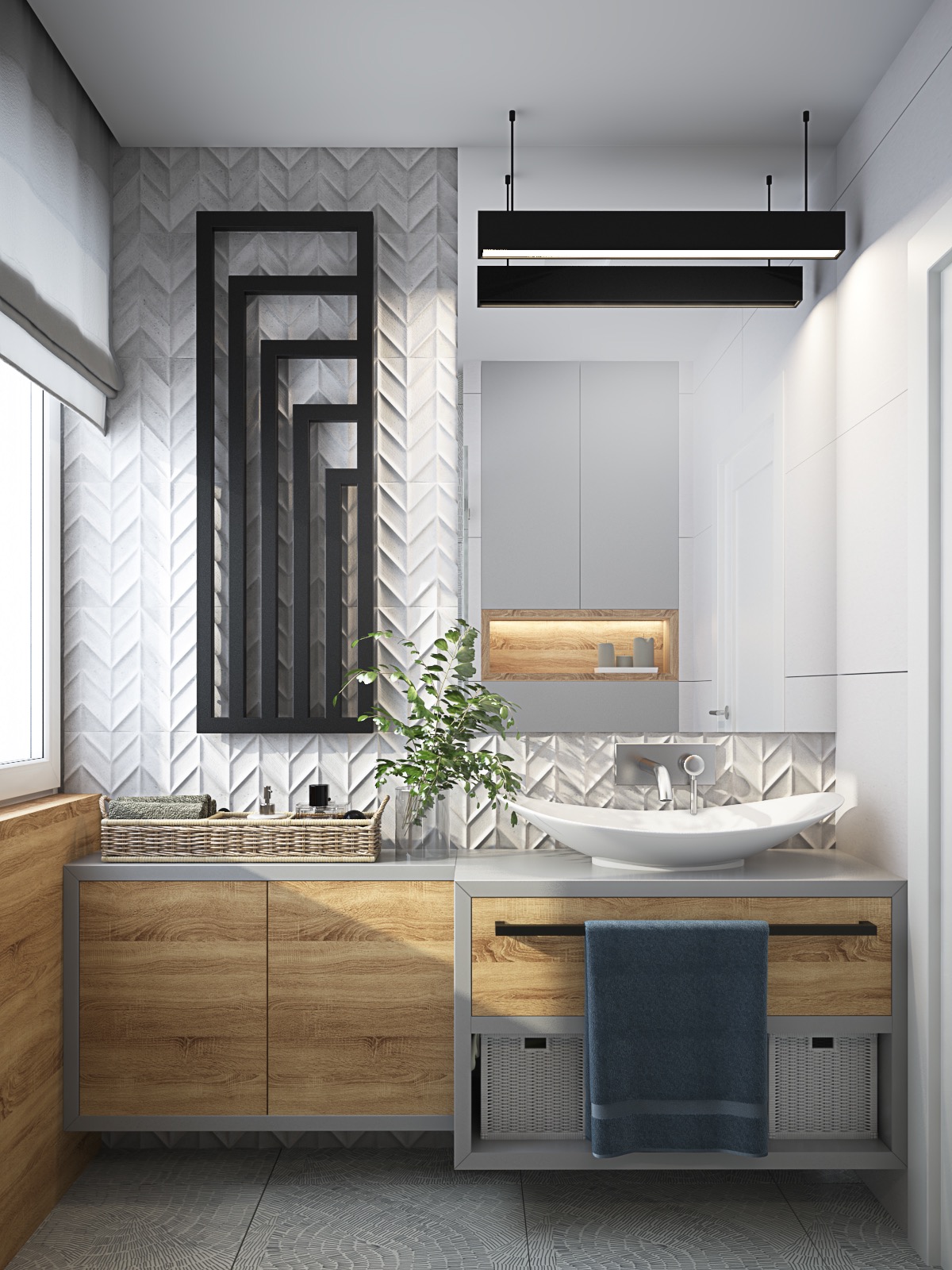 40 Modern Bathroom Vanities That, Modern Bathroom Cabinets Design