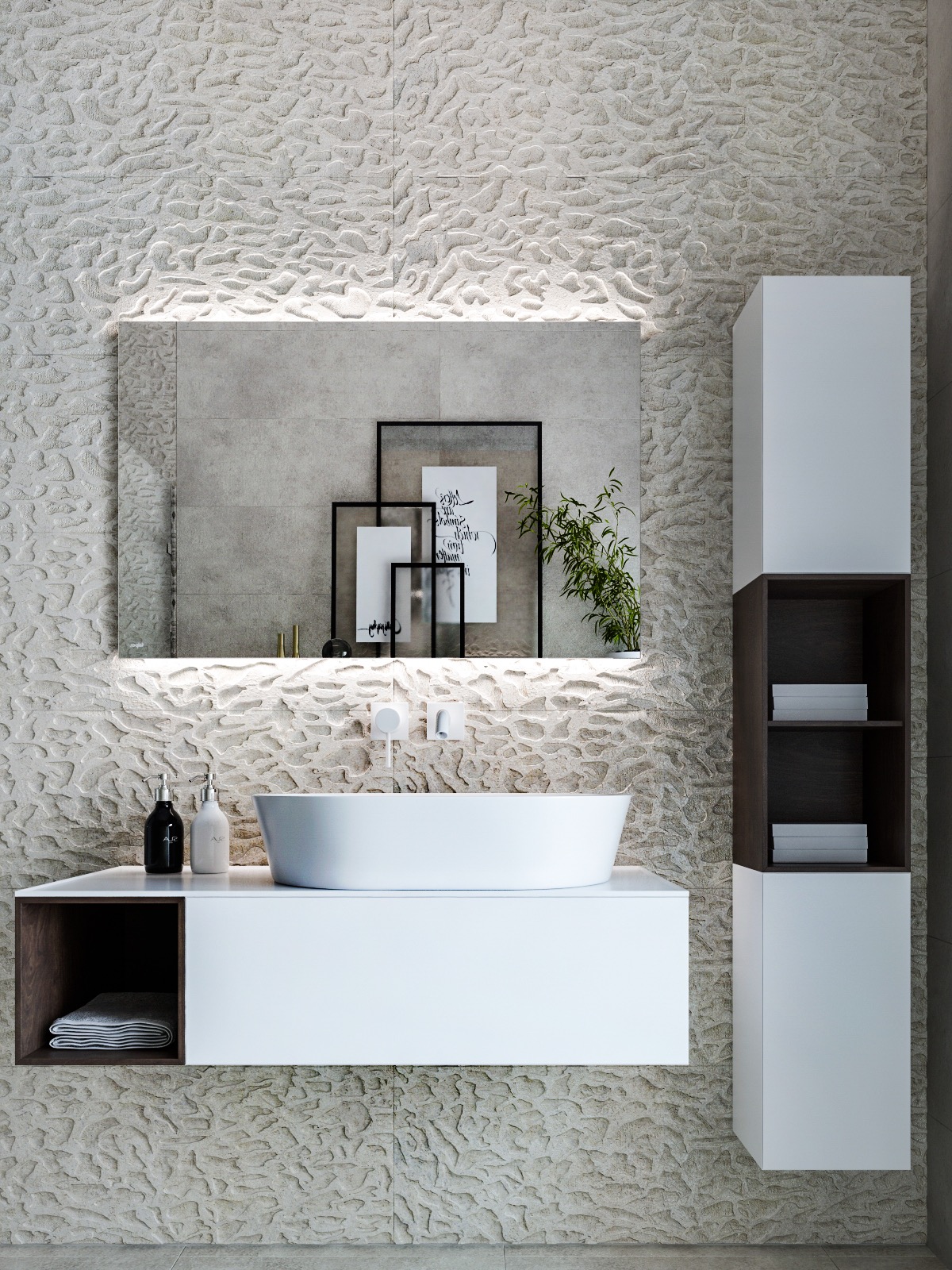 40 Modern Bathroom Vanities That, Small Modern Vanity With Sink