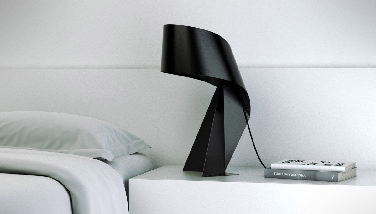50 Designer Table Lamps To Light Up, Slim Black Table Lamp