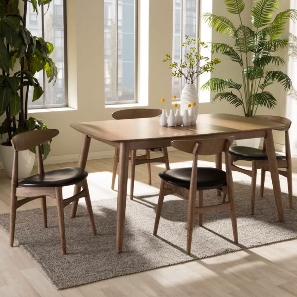 42 Modern Dining Room Sets Table, Dining Room Chairs With Leather Seats