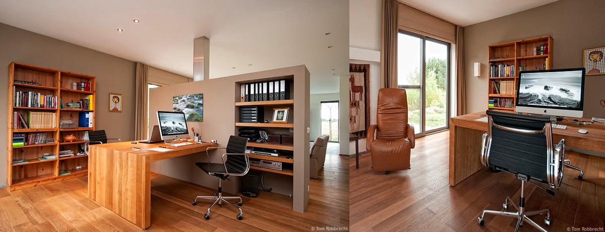 51 Modern Home Office Design Ideas For, Diy Home Office Desks For Two Persons