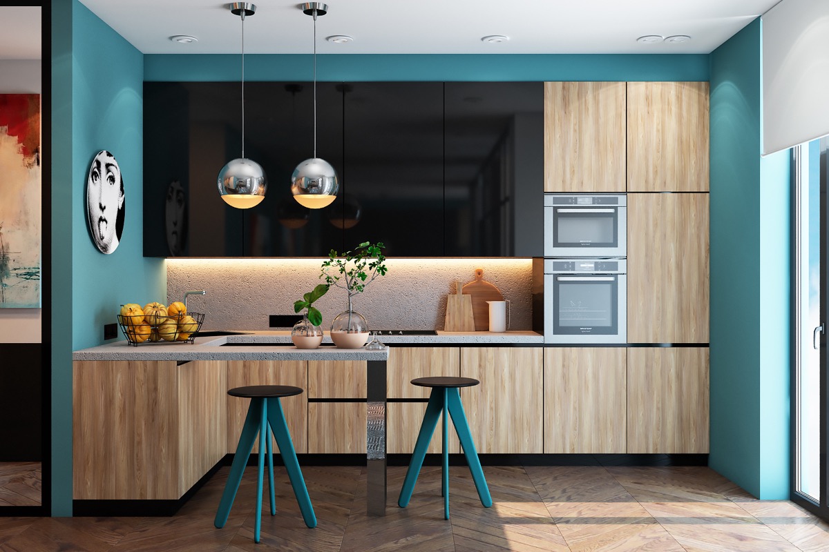 20 Beautiful Blue Kitchens To Brighten Your Day