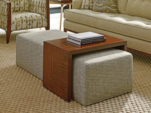 30 Beautiful Ottoman Coffee Tables To, Coffee Table Footrest Combo