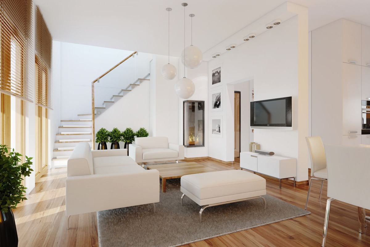 Inspirational Living Room Ideas - Living Room Design: Modern White ...