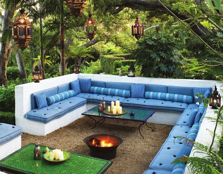 50 Gorgeous Outdoor Patio Design Ideas, Outdoor Patio Built In Benches