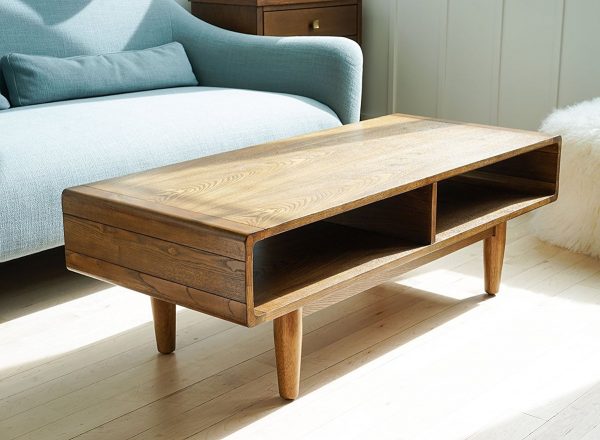 50 Modern Coffee Tables To Add Zing, Modern Low Wood Coffee Table