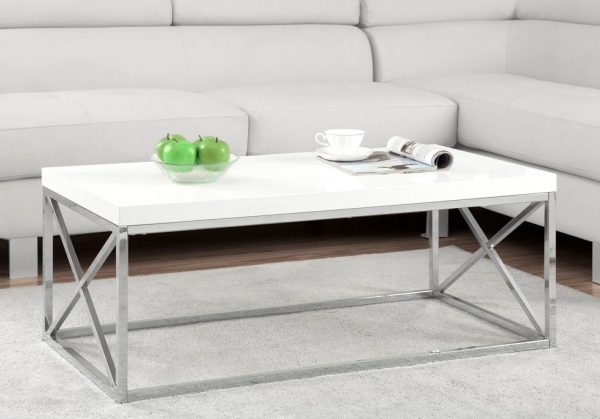 50 Modern Coffee Tables To Add Zing, White High Gloss Rectangle Coffee Table