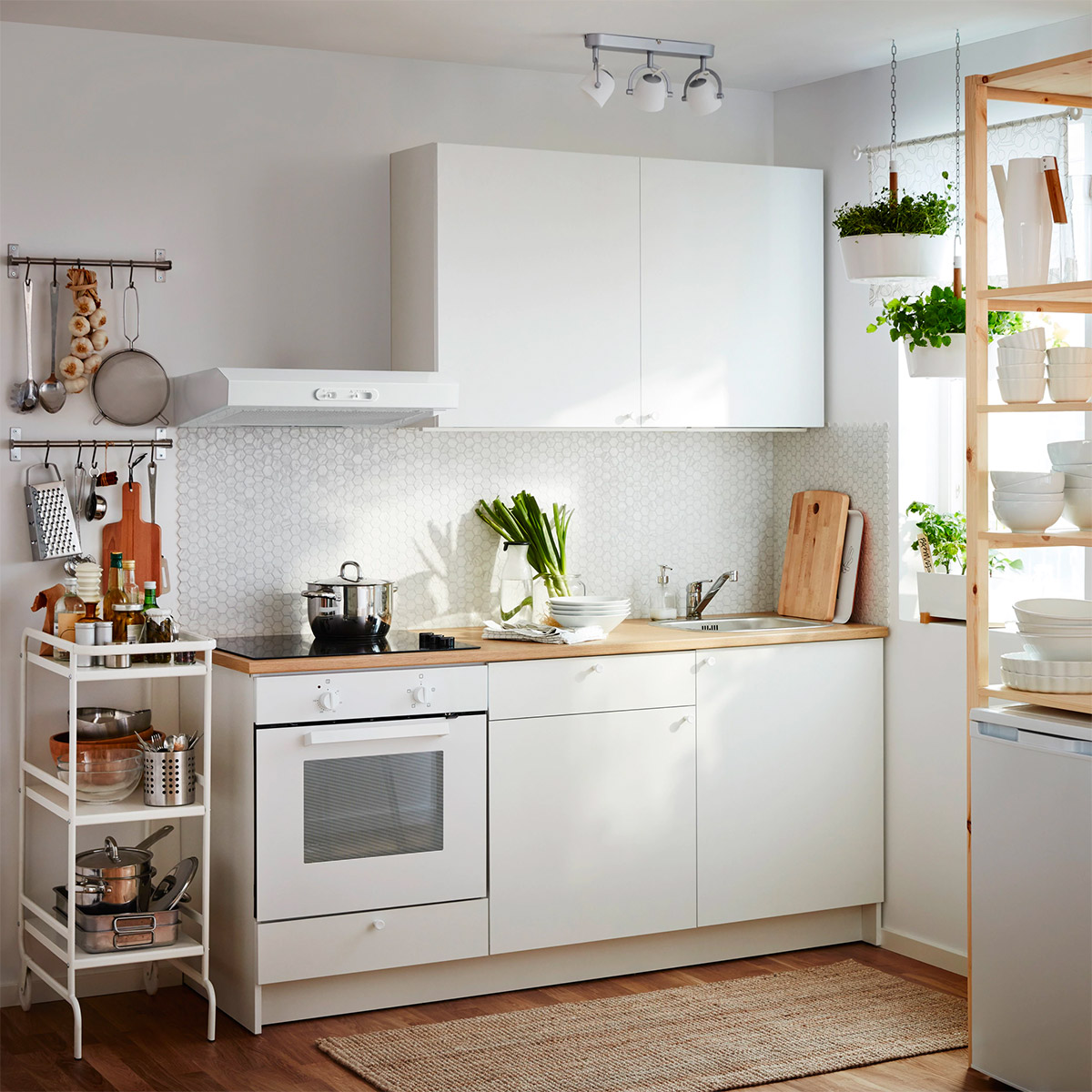 Small Kitchen Stand Interior Design Ideas