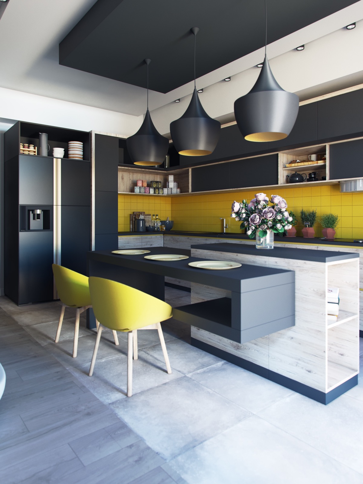 25 Stunning Modern Kitchen Island Designs