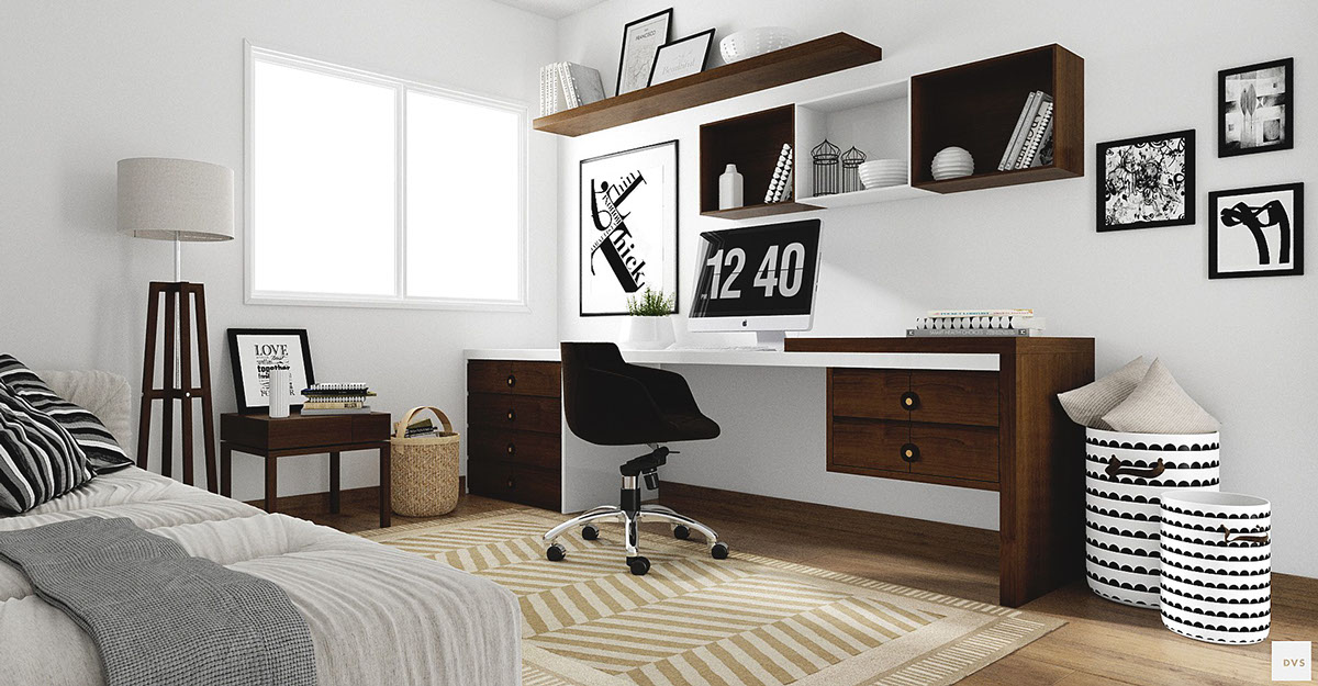 37 Minimalist Home Offices That Sport, Minimalist Desk Ideas