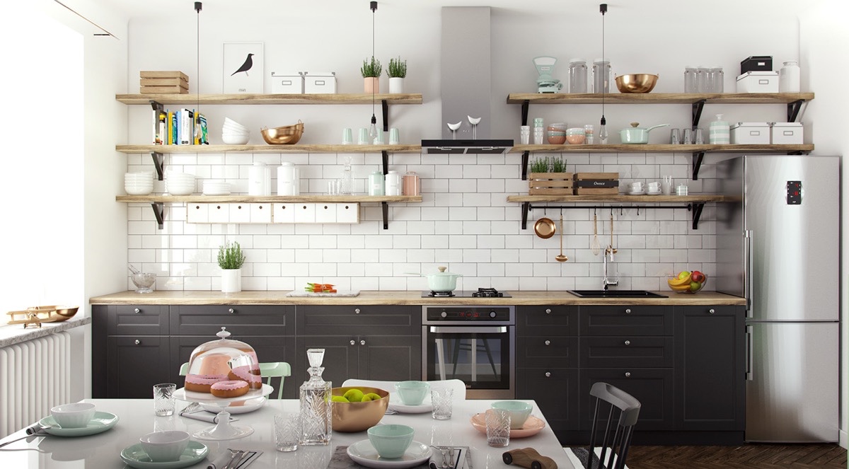 20 Wonderful One Wall Kitchens And Tips You Can Use From Them
