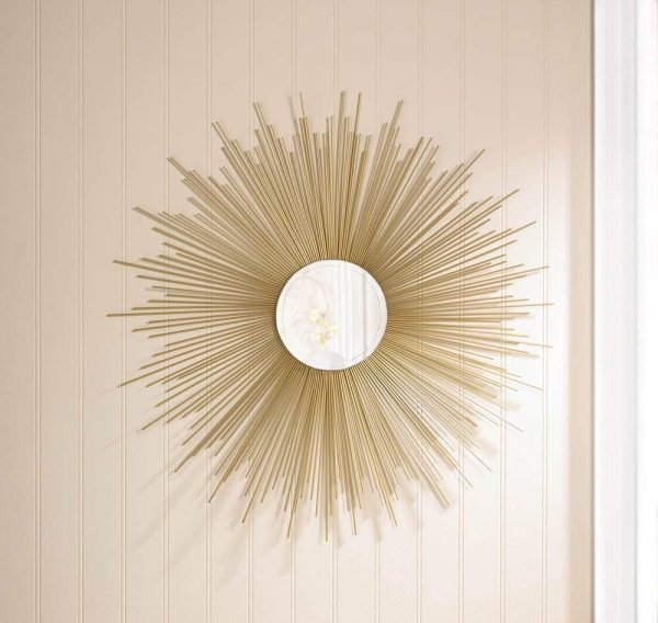 51 Decorative Wall Mirrors To Fill That, Gold Decorative Mirror Canada