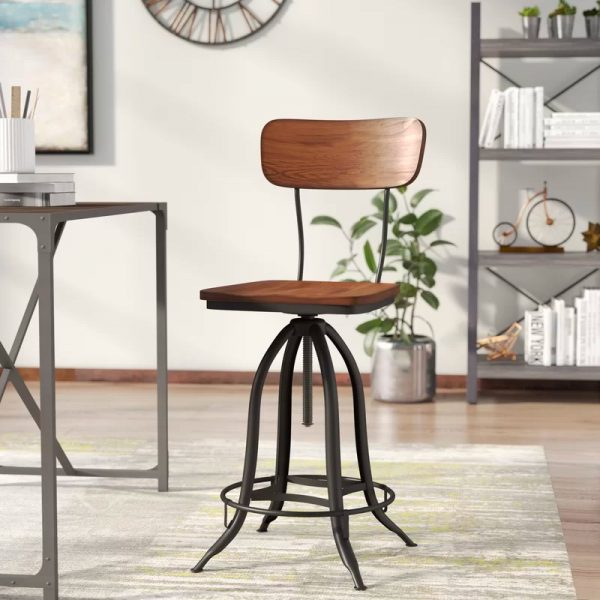 51 Swivel Bar Stools To Go With Any Decor, Wood Swivel Bar Stools With Backs And Arms