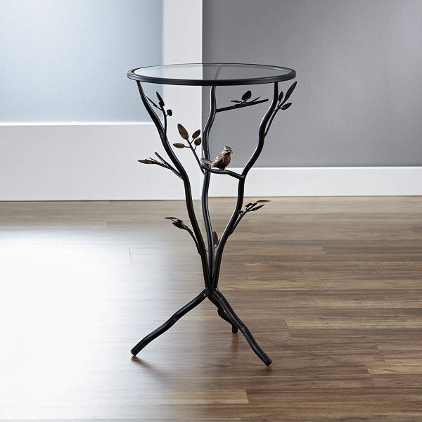 Small Side Tables That Radiate Modern Charm, Small Round Glass End Table
