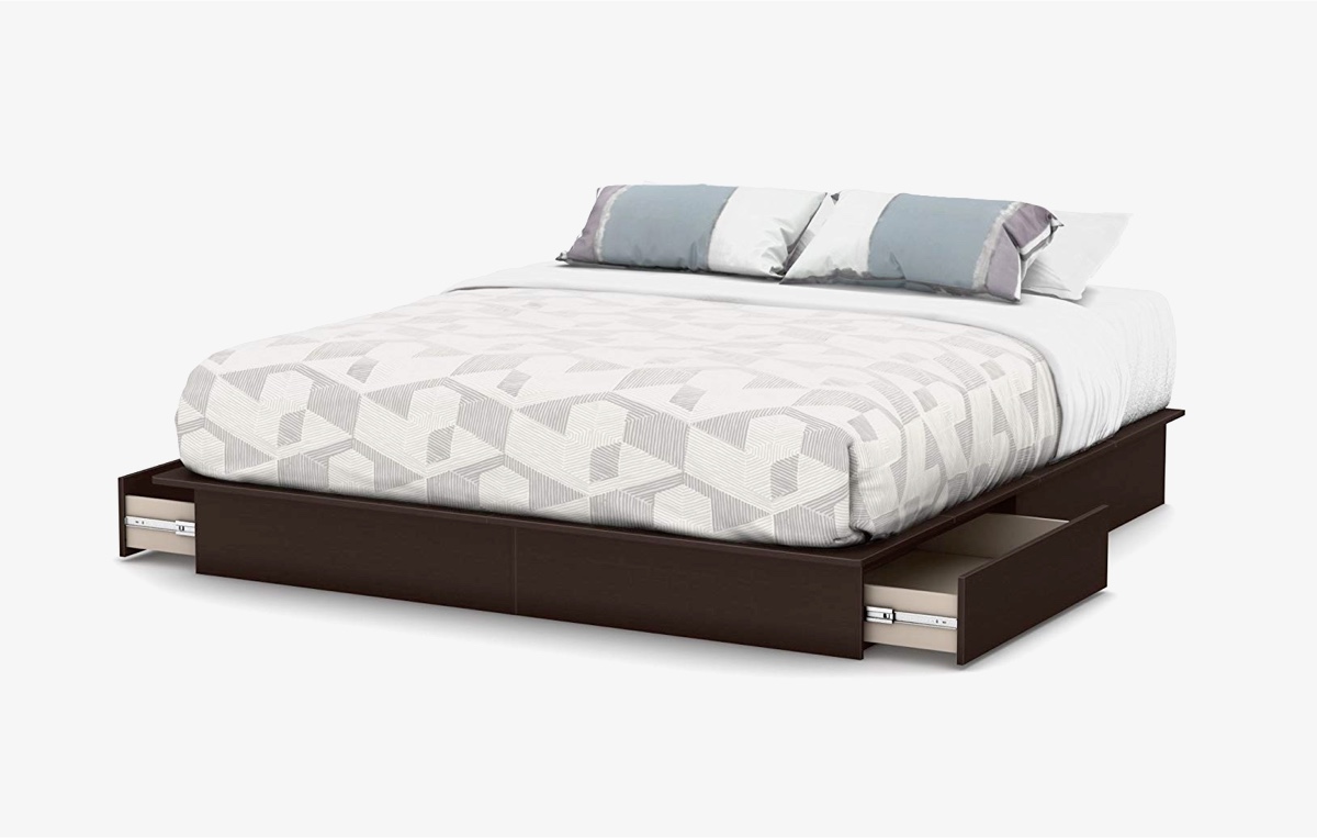 51 Modern Platform Beds To Refresh Your, Queen Bed Frame With Storage Under 300